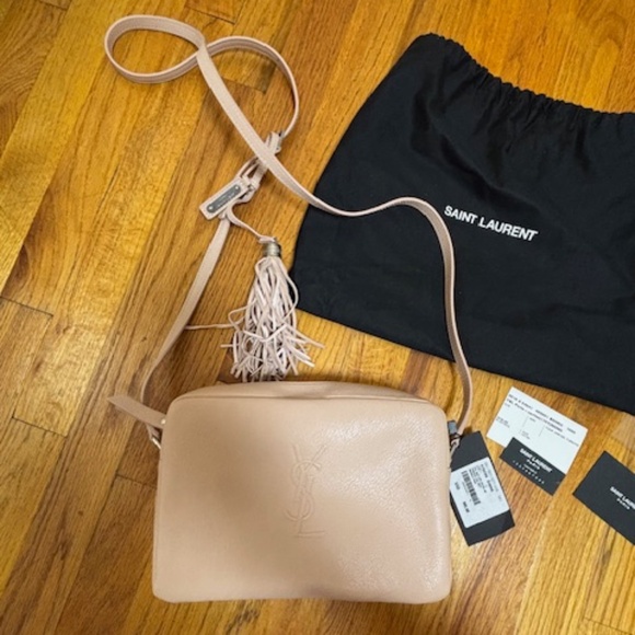 Saint Laurent - Lou camera bag, Marble pink limited edition camera bag - Picture 5 of 5